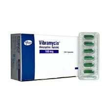 VIBRAMYCIN 100MG CAP 120s