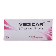 Vedicar 3.125mg Tab 10s