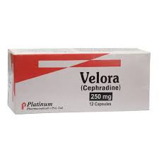 Velora 250mg Cap 12 S