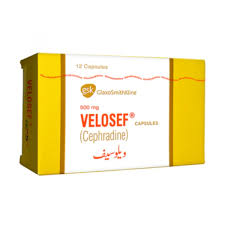 Velosef 500Mg Cap 12 s