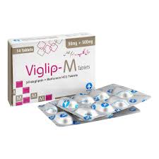 .Viglip-M 50mg/500mg Tab 14s