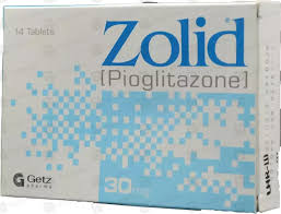 Zolid Tab 30 Mg 14's