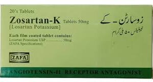 Zosartan-K Tab 50 Mg 20's