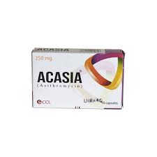 acasia 250 mg cap 10s