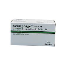 Glucophage Tab 1 Gm 5x10's