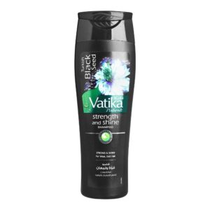 Vatika Naturals Turkish Black Seed Strength And Shine Shampoo For Weak & Dull Hair 185ml