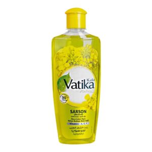 Dabur Vatika Naturals Sarson Nourishes Hair Enriched Hair Oil 200ml