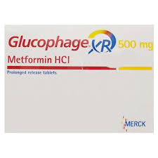 GLUCOPHAGE XR 500mg TAB 30's