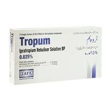 TROPUM NEB SOL 0.5 MG/2 ML