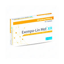 EXEMPA-LIN MET XR 25/5/1000MG TAB 14S