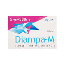 DIAMPA M 5/500MG TAB 14S