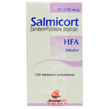 SALMICORT 25/250HFA INHELAR120ML
