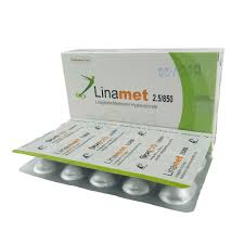 LINAMET 2.5/850MG TAB 14S