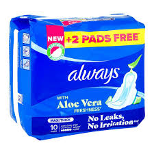 ALWAYS M/T XL ALOE VERA 10S