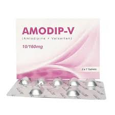 AMODIP V 10/160MG TAB 14S