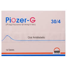 Piozer G Tab 30/4 Mg 14's