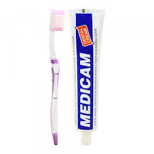 MEDICAM T/P 65 GM PLUS BRUSH