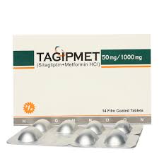 Tagipmet 50/1000mg Tab 14's