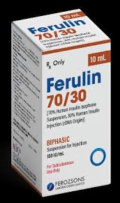FERULIN-70/30 100IU INJ
