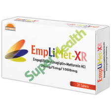 EMPLIMET-XR 25/5/1000MG TAB 30S