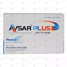AVSAR PLUS 320/10/25MG TAB 28S