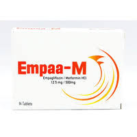 EMPAX0-M 12.MG/500 MG 14'S TAB
