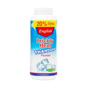 English Prickly Heat Thandaa Large Pack Powder 110G