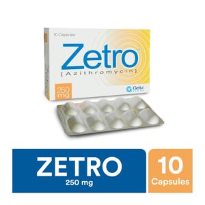 Zetro Capsules 250mg