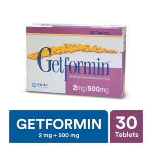 Getformin Tablets 2/500mg