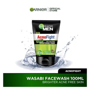Garnier Men Acno-Fight Wasabi Facewash 100ml