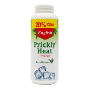 English Prickly Heat Powder Neem Active Medium Pack 110g