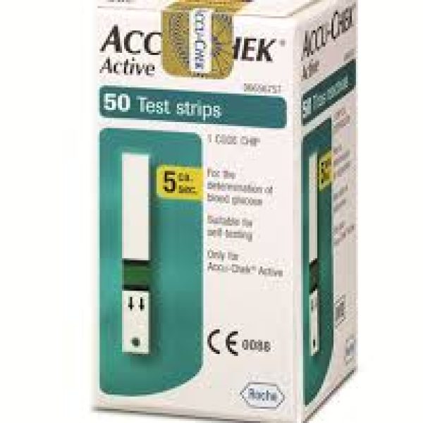 ACCU-CHEK ACTIVE STRIPS 50s