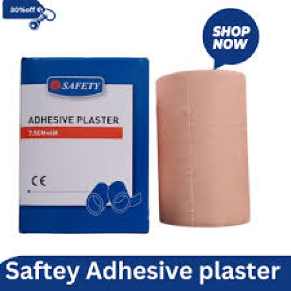 ADHESIVE PLASTER 3INCH SAFETY 1S