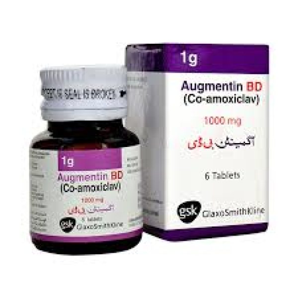 AUGMENTIN 1G TAB 6s
