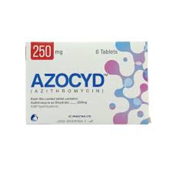 AZOCYD 250MG TAB 6S