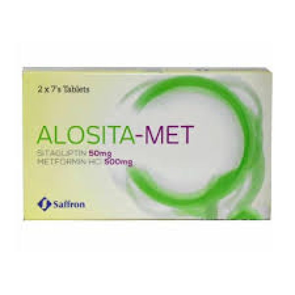 Alosita-Met 50-500MG Tab 14s