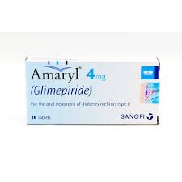 Amaryl Tab 4 Mg 3x10's