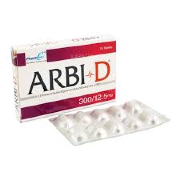 Arbi-D 300mg-12.5MG Tab