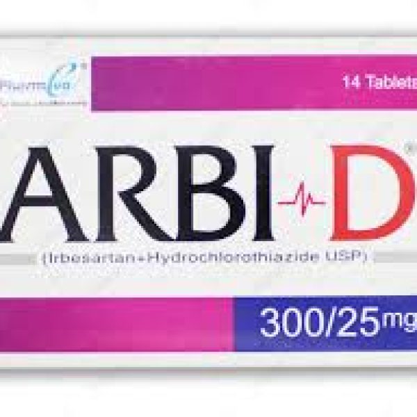Arbi-d 300-25 mg Tab 14s