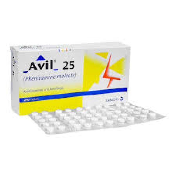Avil 25Mg Tab 250 s