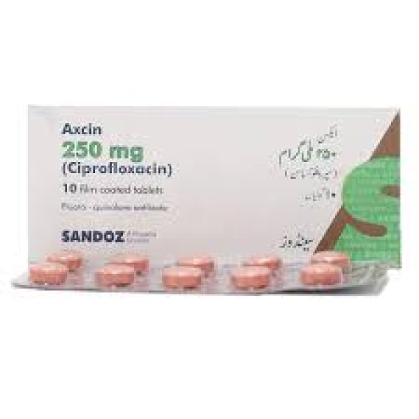 Axcin Tab 250 Mg 10's