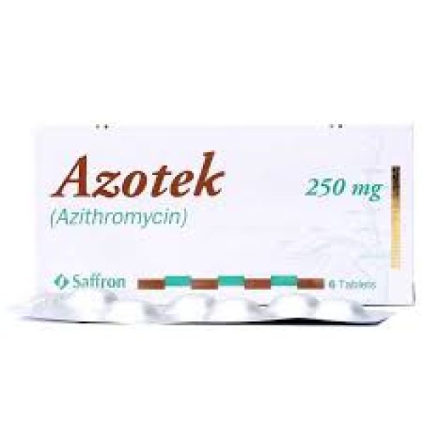 Azotek Tab 250 Mg 6's