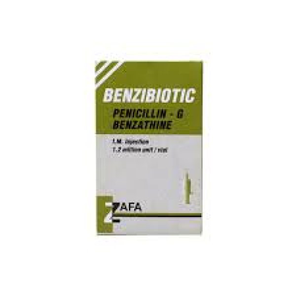 BENZIBIOTIC INJ 1.2 MIU