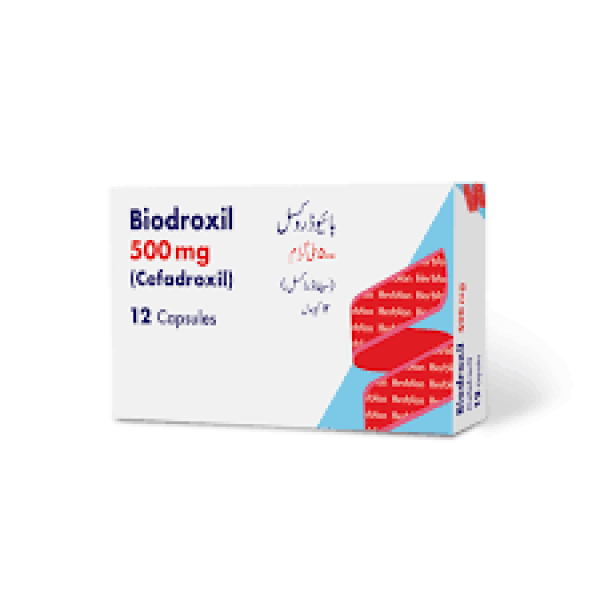 BIODROXIL CAP 500 MG 12 CAP