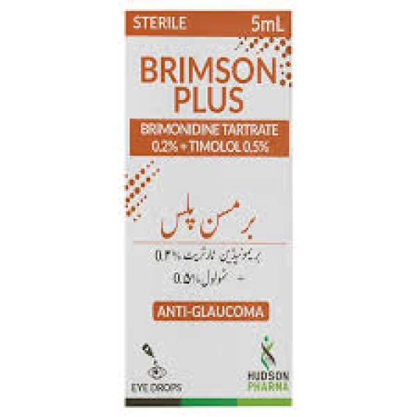 BRIMSON PLUS 0.2%+0.5% 5ML EYE DROP