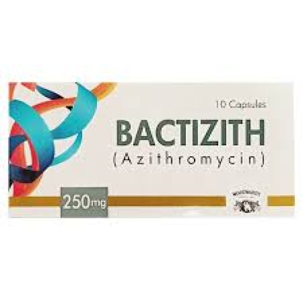 Bactizith Cap 250 Mg 10's