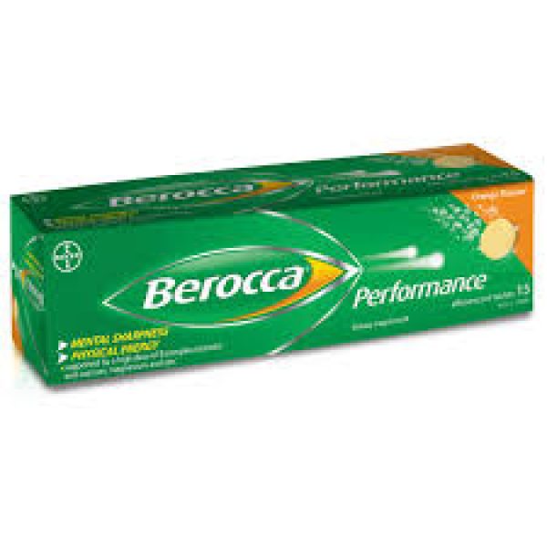 Berocca ORANGE Tab 15's