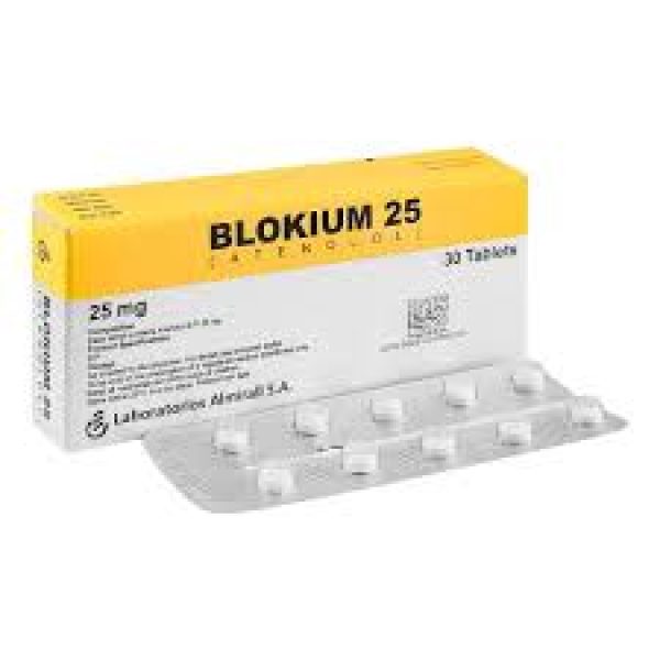 Blokium Tab 25 Mg 30's