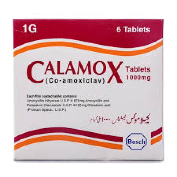CALAMOX 1 GM TAB 6s
