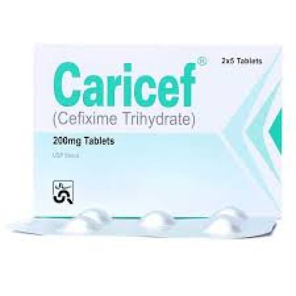 CARICEF 200MG TAB